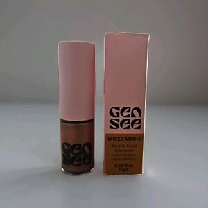 Gen See Mixed Media Metallic Eyeshadow Hollywood 04, 0.23 fl oz